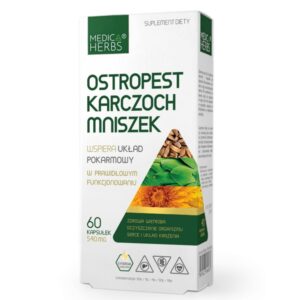 Medica Herbs Ostropest Karczoch Mniszek
